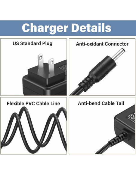 Cargador 24V para VYBE Pro y LifePro Sonic LX - HIENADTOR