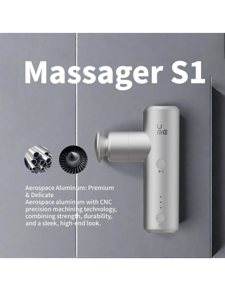 Pistola de Masaje S1 Mini Lindea Portátil 0.2 kg 4 Niveles