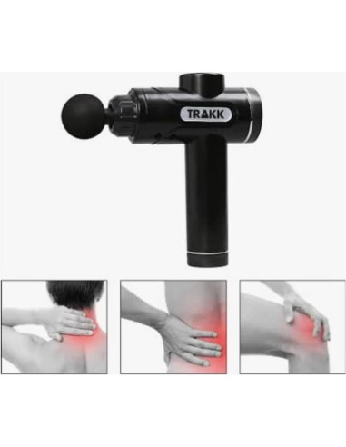 Pistola de Masaje Trakk Massage Gun TR-MSGN-250 2 Cabezales