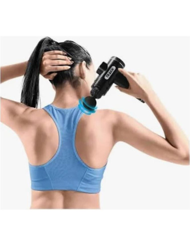Pistola de Masaje Trakk Massage Gun TR-MSGN-250 2 Cabezales