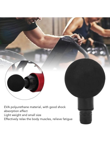 Cabeza de Masaje ZJchao 19mm EVA para Pistola de Percusión