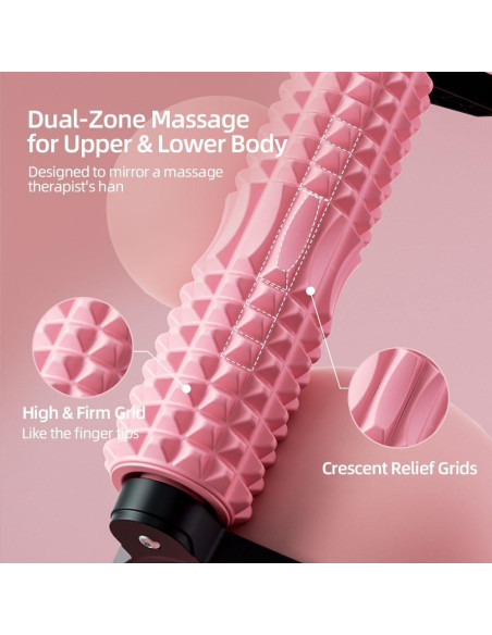 Rodillo de Espuma RUNWE 53 cm con Soporte Antideslizante Rodillo de Espuma RUNWE 53 cm con Soporte Antideslizante