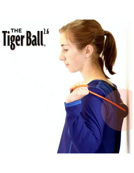 Pelota de espuma Tiger Tail 2.6 con cuerda 139.7 cm + Libro