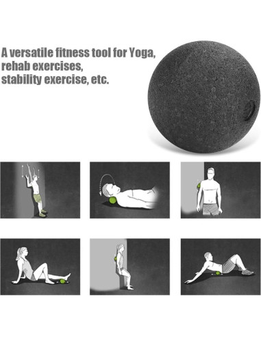 Rodillo de Espuma Tgoon 8cm para Alivio Muscular y Yoga