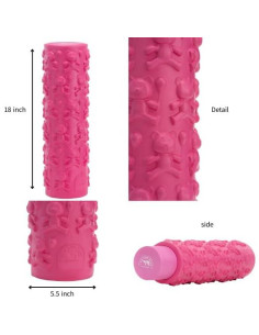 Rodillo de Espuma 45.72 cm FOX AND BEAR GLOBAL Rosa Brillante 2