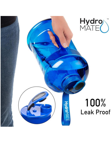 Botella de Agua Reutilizable NatureWorks HydroMATE 64 oz