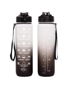 Botella de Agua Motivacional Ailaris 1000ml a Prueba de Fugas