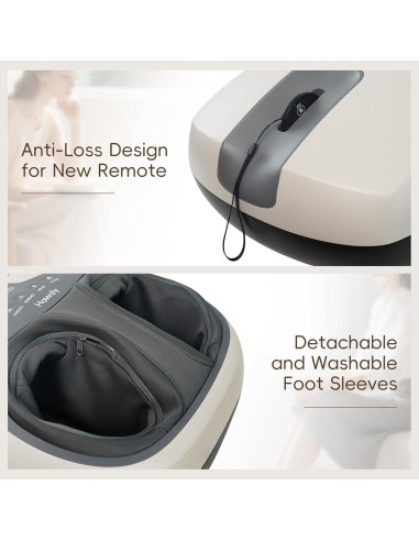 Masajeador de pies Howdy HD428 Shiatsu con Calor y Frío