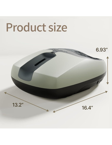 Masajeador de pies Howdy HD428 Shiatsu con Calor y Frío