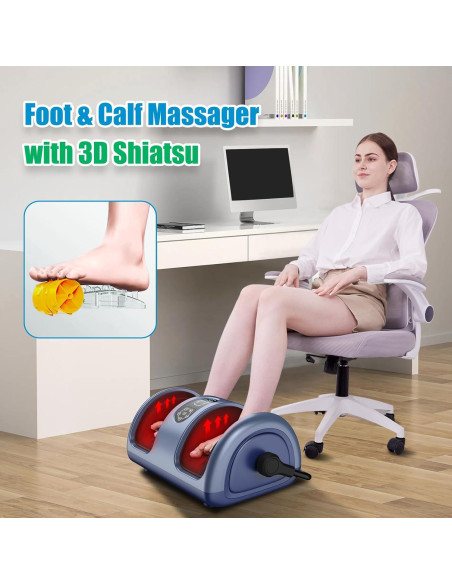 Masajeador de pies Shiatsu SLOTHMORE CO-1025 con calor