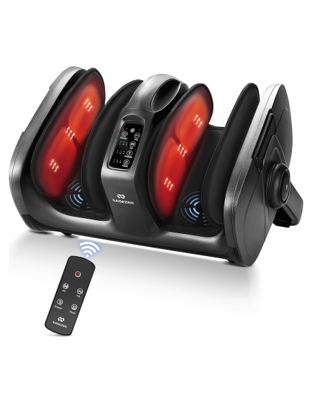 Masajeador de pies EaseZen con calor y vibración ajustable
