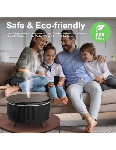 Difusor de Aromaterapia Cechlicht 500ml con Control Remoto