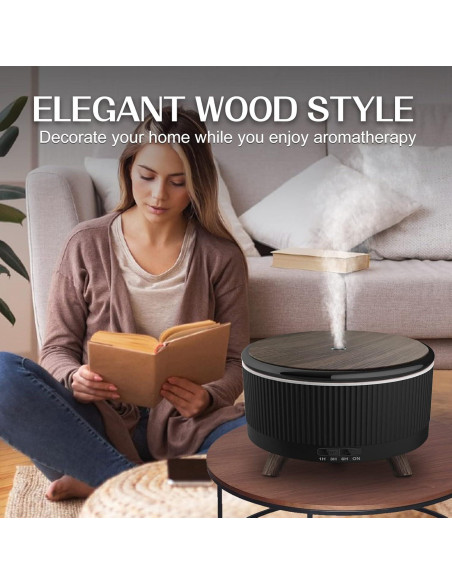 Difusor de Aromaterapia Cechlicht 500ml con Control Remoto