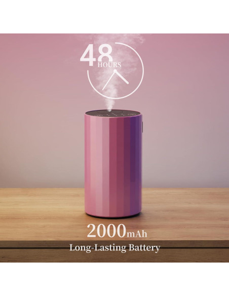 Difusor de Aceite Esencial Sin Agua INXDOLHOM Rosa 20ml