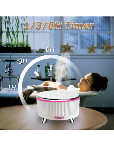 Difusor de Aceite Esencial Vinfucher 500ml con Control Remoto