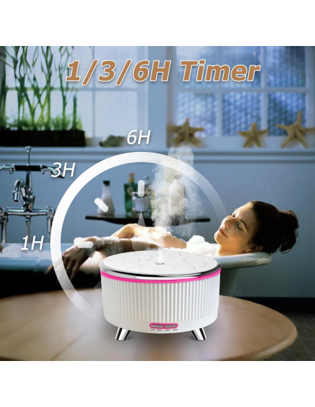 Difusor de Aceite Esencial Vinfucher 500ml con Control Remoto