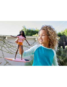 Muñeca Surfista Barbie Tokio 2020 con Medalla y Tabla 2