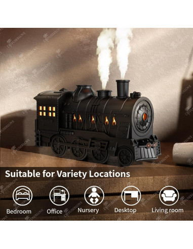 Difusor de Aceite Esencial Diffuserlove DF-2304 300ML Negro