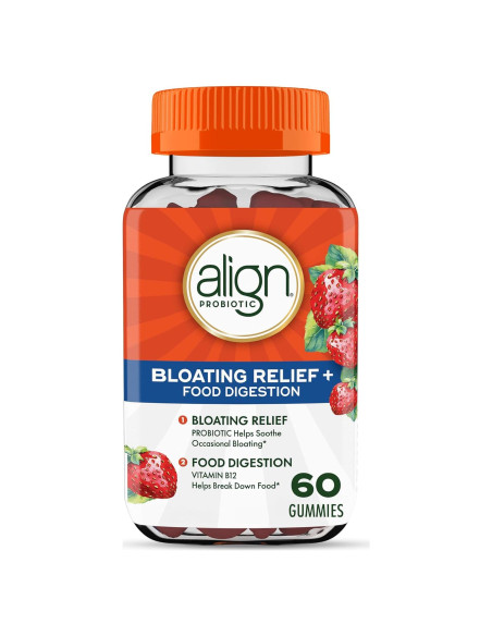 Gominolas Probioticas Align 60 Unidades Alivio Hinchazón