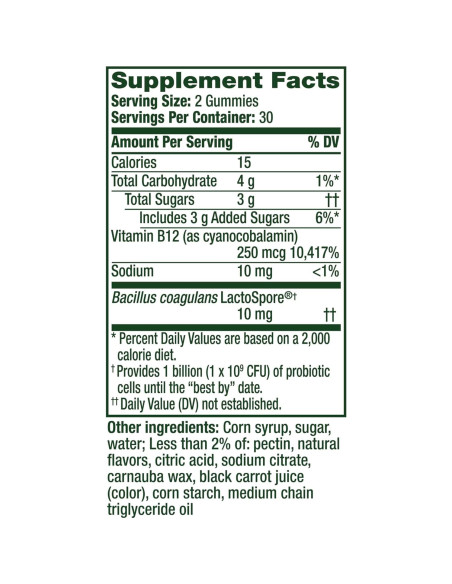 Gominolas Probioticas Align 60 Unidades Alivio Hinchazón