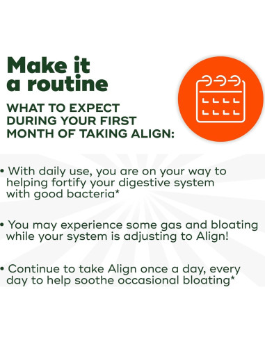 Gominolas Probioticas Align 60 Unidades Alivio Hinchazón