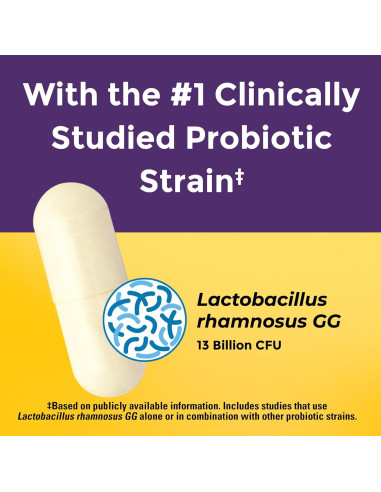 Probioticos Nature Made Extra Fuertes 15 Mil Millones CFU 30 Cápsulas