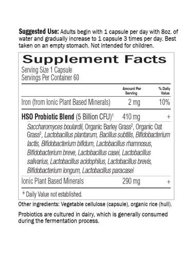 Probioticos Jardín de la Vida Ultra Defensa Primal 60 Cápsulas