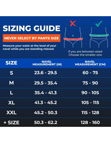 Faja de Soporte Lumbar Modvel para Dolor de Espalda Baja - M