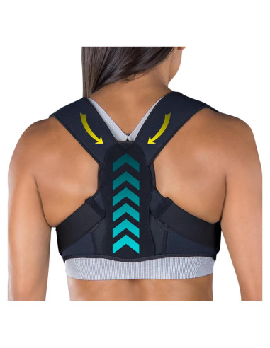 Corrector de Postura Vive Health - Faja Ajustable para Espalda