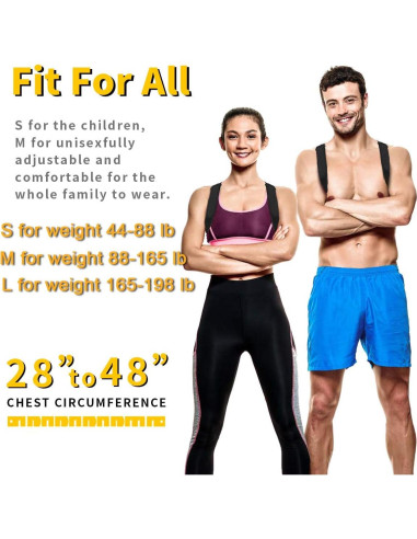 Corrector de Postura Aaiffey para Hombres, Mujeres y Niños