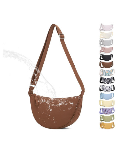 Bolsa Cruzada Pequeña BESMART de Nylon Impermeable 25.4x17cm