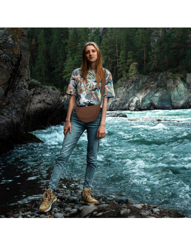 Bolsa Cruzada Pequeña BESMART de Nylon Impermeable 25.4x17cm