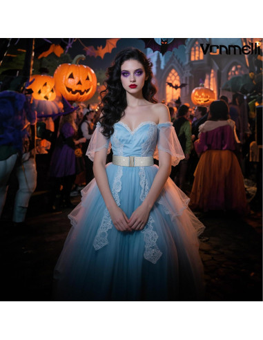 Cinturón Elástico Ancho VONMELLI para Mujeres - Ajustable Plata