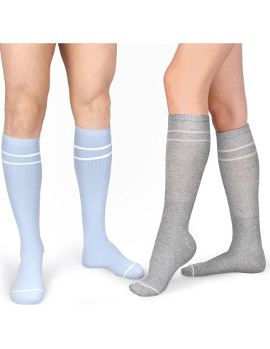 Yaomiao Medias de Compresión Maternidad 20-30 mmHg 6 Pares