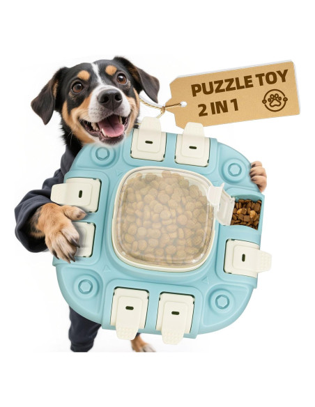 Juguete interactivo para perros Petmmoon con dispensador de golosinas