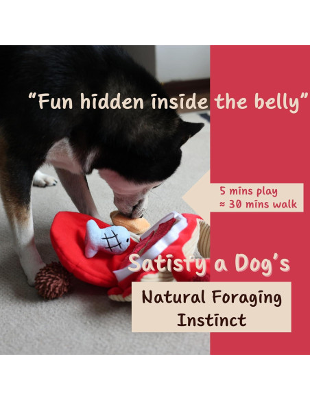 Juguete Puzzle para Perros Pawfoo Lab Cangrejo 4 en 1 Juguete Puzzle para Perros Pawfoo Lab Cangrejo 4 en 1