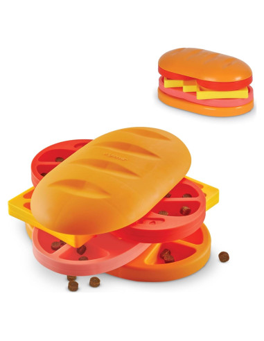 Rompecabezas de Golosinas para Perros Brightkins Pupstrami - 4 Capas