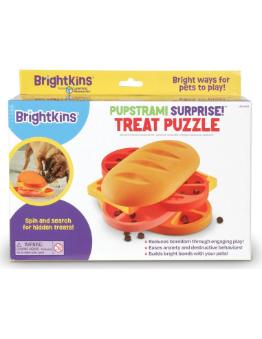 Rompecabezas de Golosinas para Perros Brightkins Pupstrami - 4 Capas