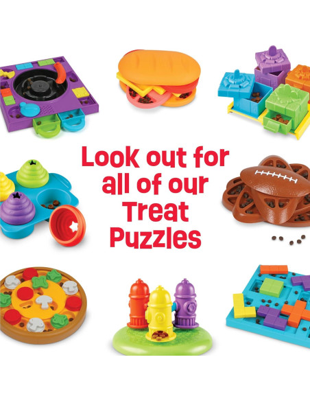 Rompecabezas de Golosinas para Perros Brightkins Pupstrami - 4 Capas