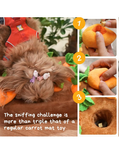 Alfombra Snuffle Interactiva CECE PAW para Perros 30.5x30.5cm