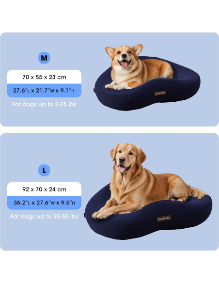 Cama Ortopédica para Perro Comehealthy Mediana Lavable