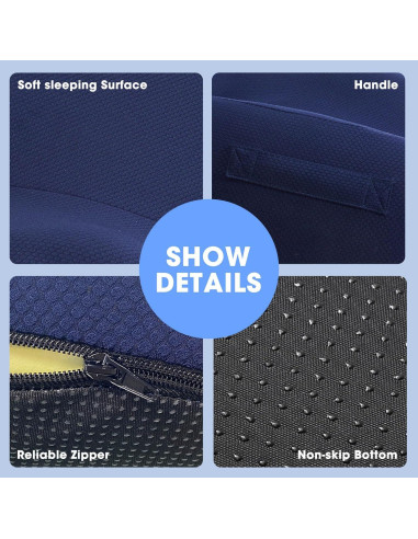 Cama Ortopédica para Perro Comehealthy Mediana Lavable