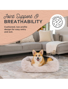 Cama Lounge Lux Mejores Amigos por Sheri Mediana 76.2x50.8cm 2