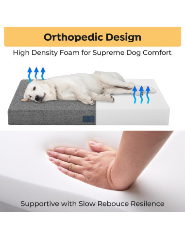 Cama Indestructible para Perros Veehoo 88.9x55.88cm Lavable