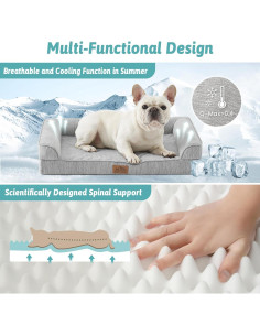 Cama Refrigerante para Perros COZY KISS Mediana 91x68cm 2