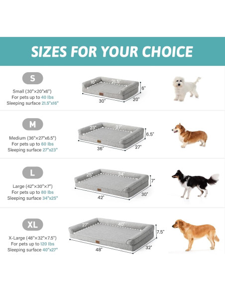 Cama Refrigerante para Perros COZY KISS Mediana 91x68cm