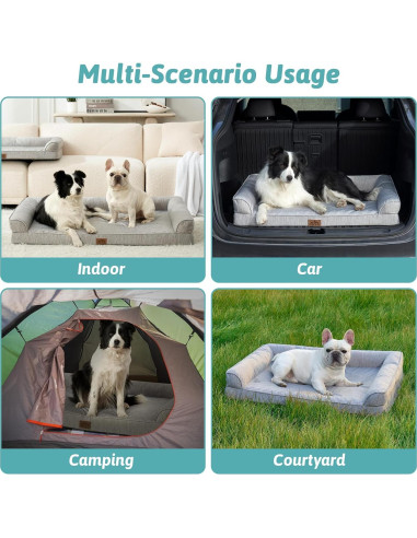 Cama Refrigerante para Perros COZY KISS Mediana 91x68cm