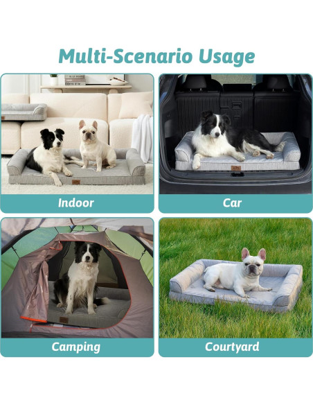 Cama Refrigerante para Perros COZY KISS Mediana 91x68cm