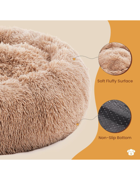 Cama Donut Calmante DUMOS para Gatos y Perros 61x61cm