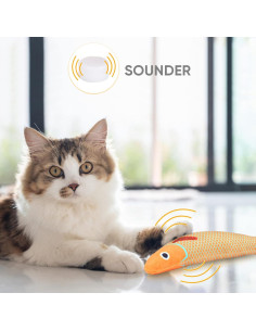 Juguete Interactivo para Gatos WONOWPA 3PCS con Hierba Gatera 2